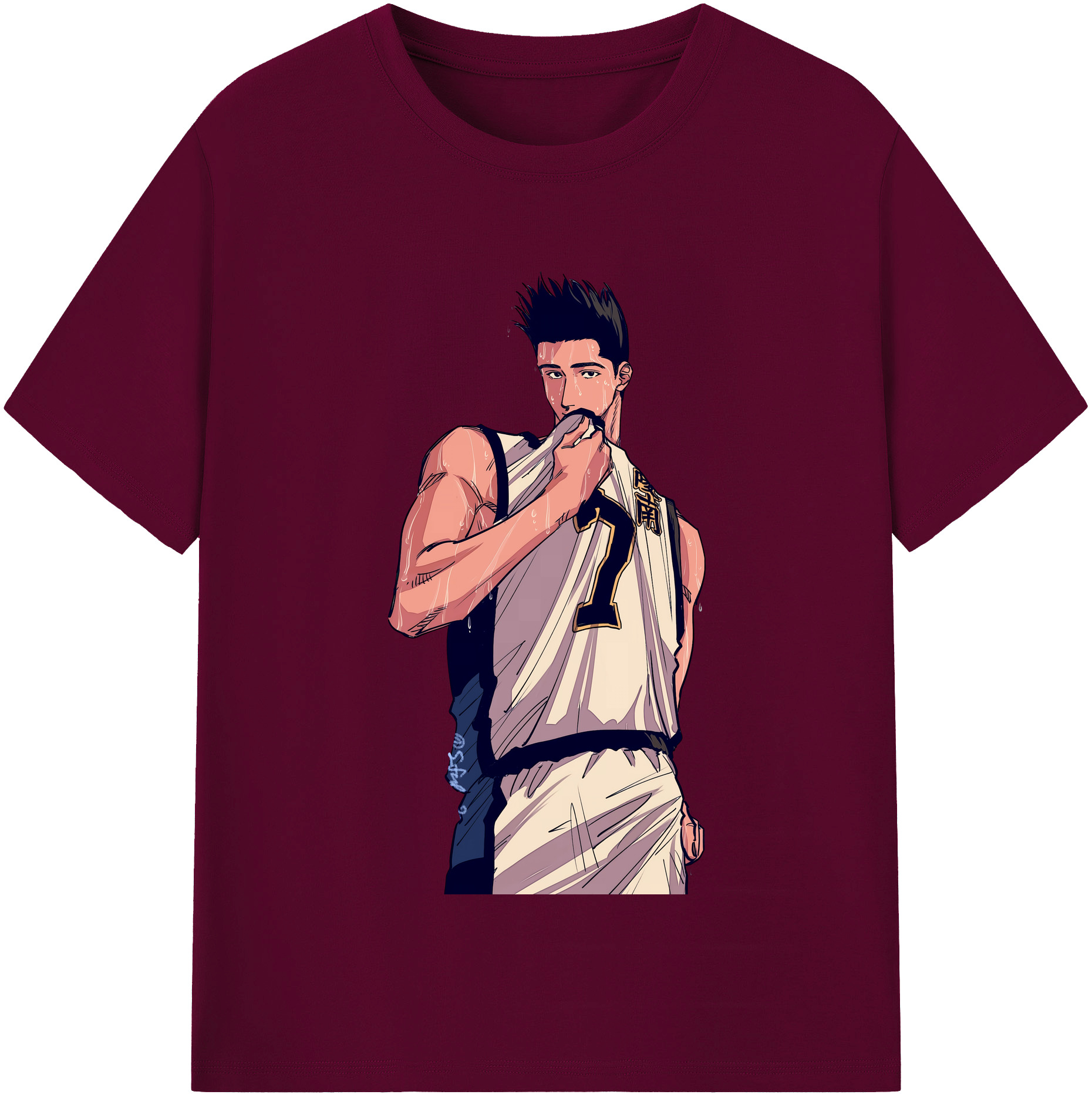 （画像用） SLAM DUNK／スラムダンク レディースカジュアルプリントTシャツ（綿100％）